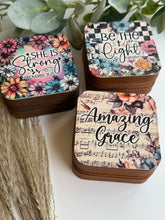 Load image into Gallery viewer, Inspirational Christian Faith Travel Jewelry Case