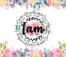 Load image into Gallery viewer, I Am 20oz Insulated Tall Tumbler with Straw
