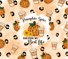 Load image into Gallery viewer, Pumpkin Spice Best Life 20oz Insulated Tall Tumbler with Straw