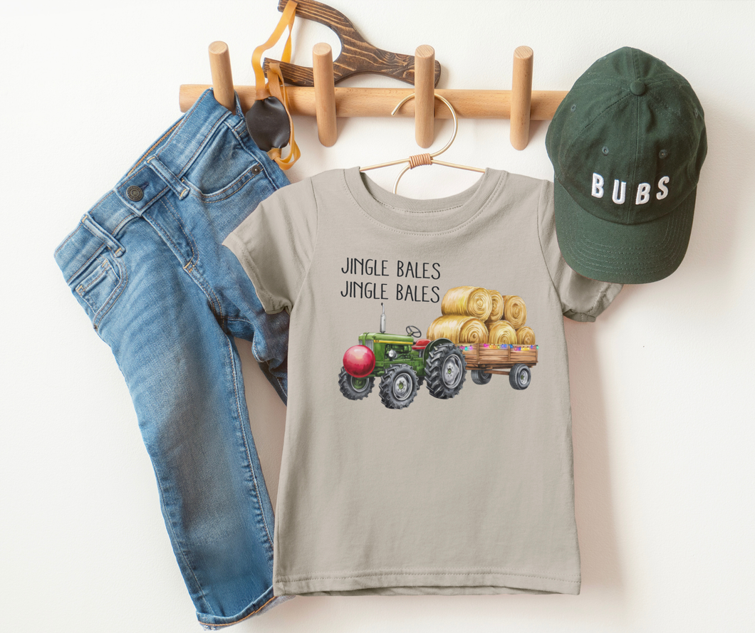 Jingle Bales Tractor Youth Graphic Tee