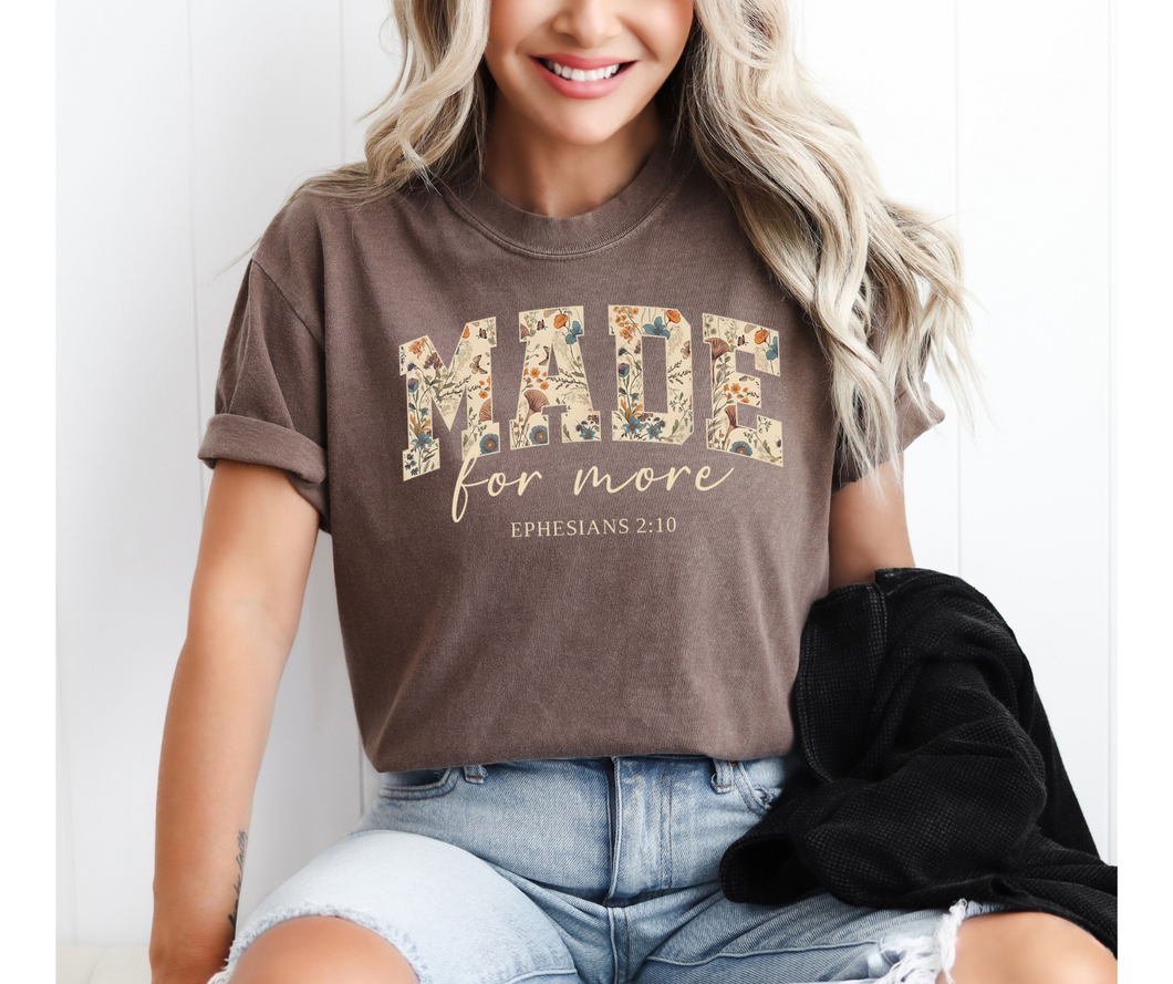 Made for More Faith Graphic Tee