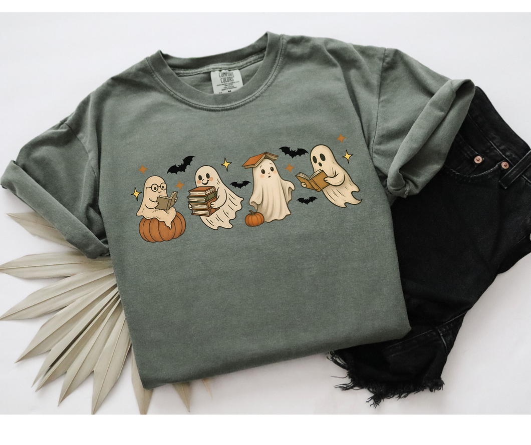 Reading Ghosts Graphic Tee