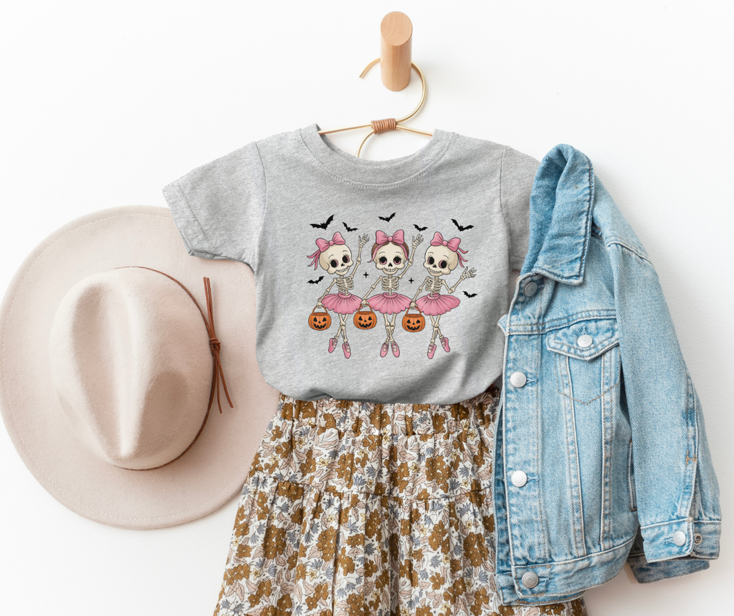 Ballet Dancer Skellies Youth Graphic Tee