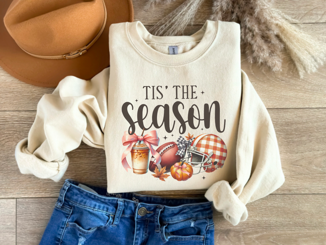 Tis The Season Fall Crewneck Sweatshirt