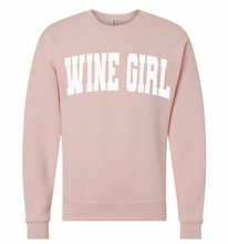 Load image into Gallery viewer, Two EEs Wine Girl Crewneck Sweatshirt
