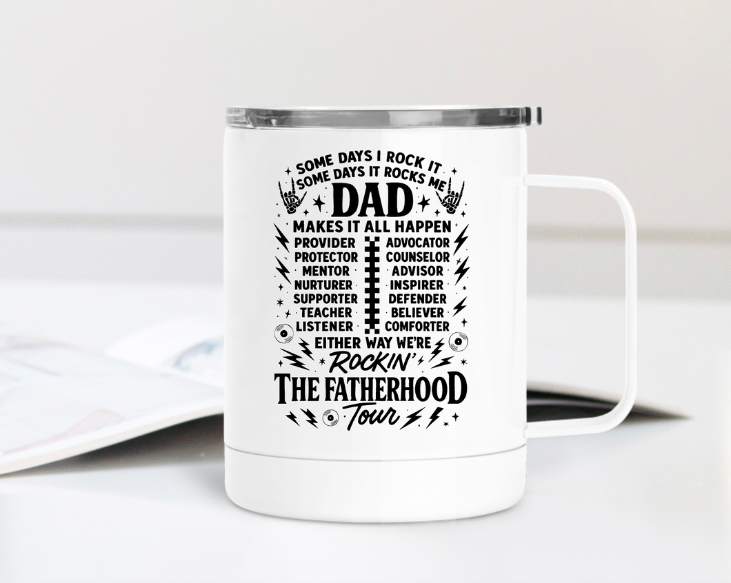 The Fatherhood Tour 12oz Travel Mug