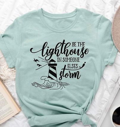 Be the Lighthouse Graphic Tee